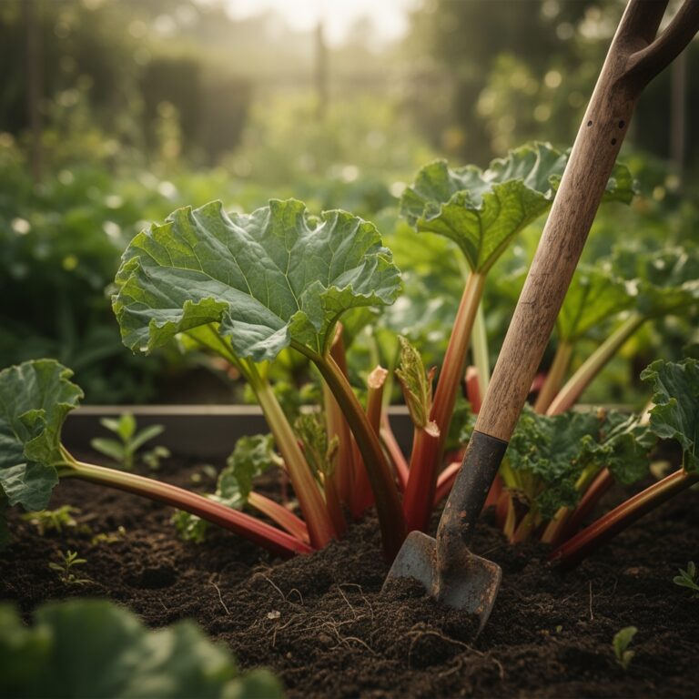 9 Steps for Preparing a Permanent Site for a Flourishing New Rhubarb Patch