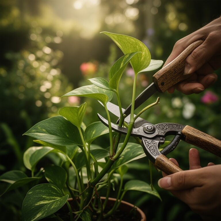 6 Successful Steps to Take Stem Cuttings from Pothos