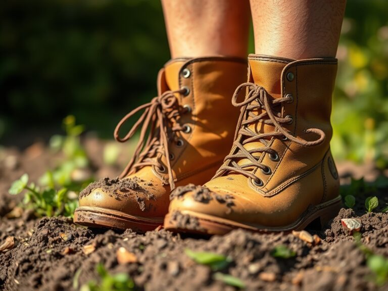 8 Steps to Clean Mud and Debris Off Garden Boots