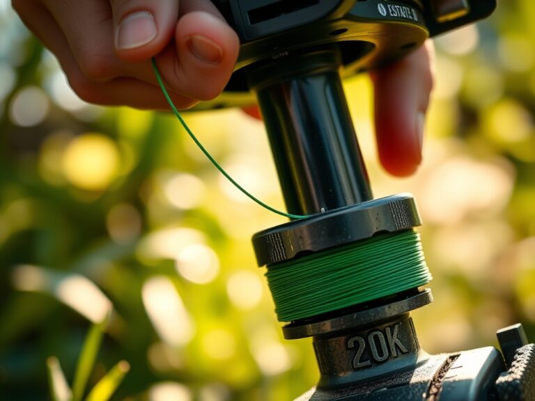 6 Steps to Replace the Trimmer Line on a Weed Eater